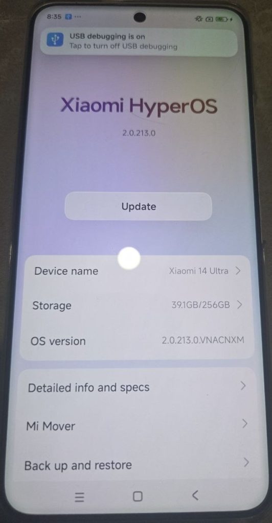 Прошивка Xiaomi 14 Ultra с Китай на Глобал прошивку